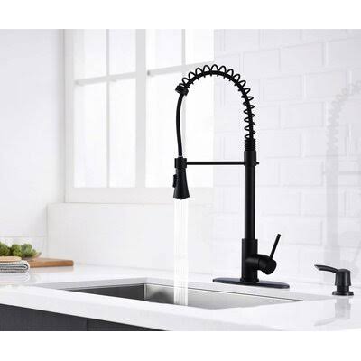 Kitchen Faucet with Soap Dispenser J51451