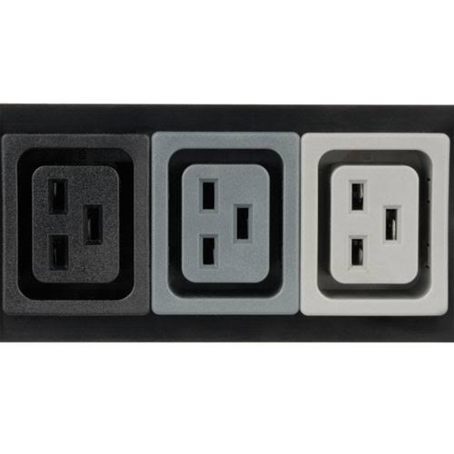 3-Phase Metered 240v-230v-220v 11.5kW C13 C19 Vertical PDU Q7129