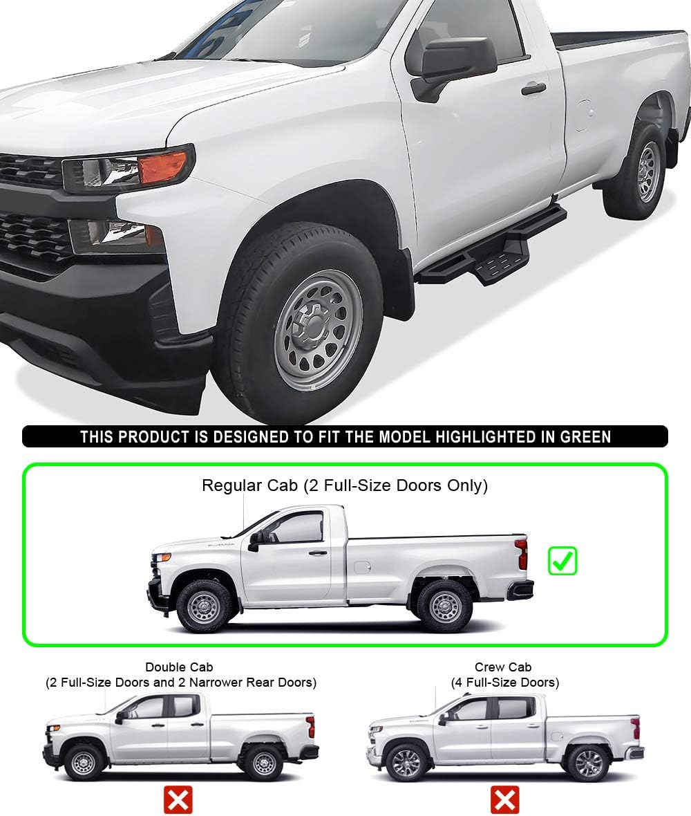 Aluminum Drop Steps Running Boards T224