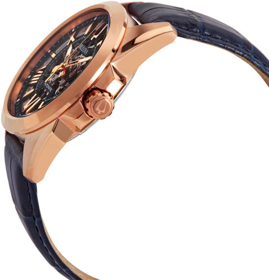 Men's Automatic Watch, 43mm, Skeleton Dial, 100M Water Resistant O7499