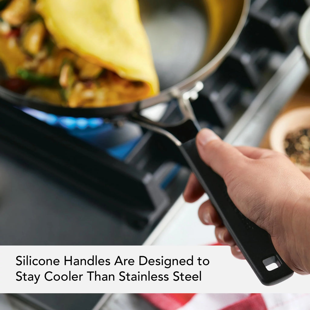 Stainless Steel 10 Piece Pots and Pans Set O605
