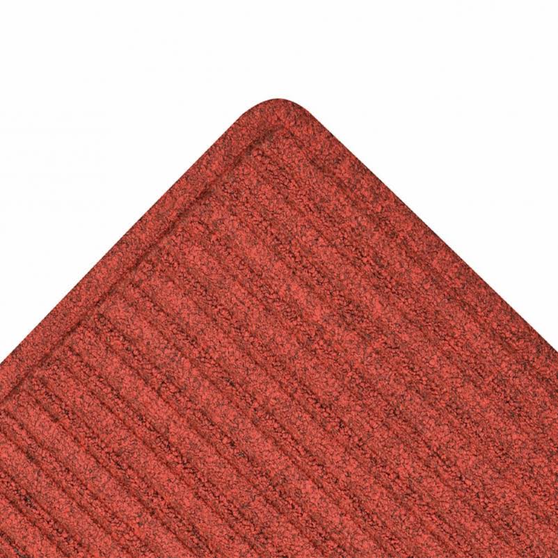 Red and Black Barrier Rib Entrance Mat H99153