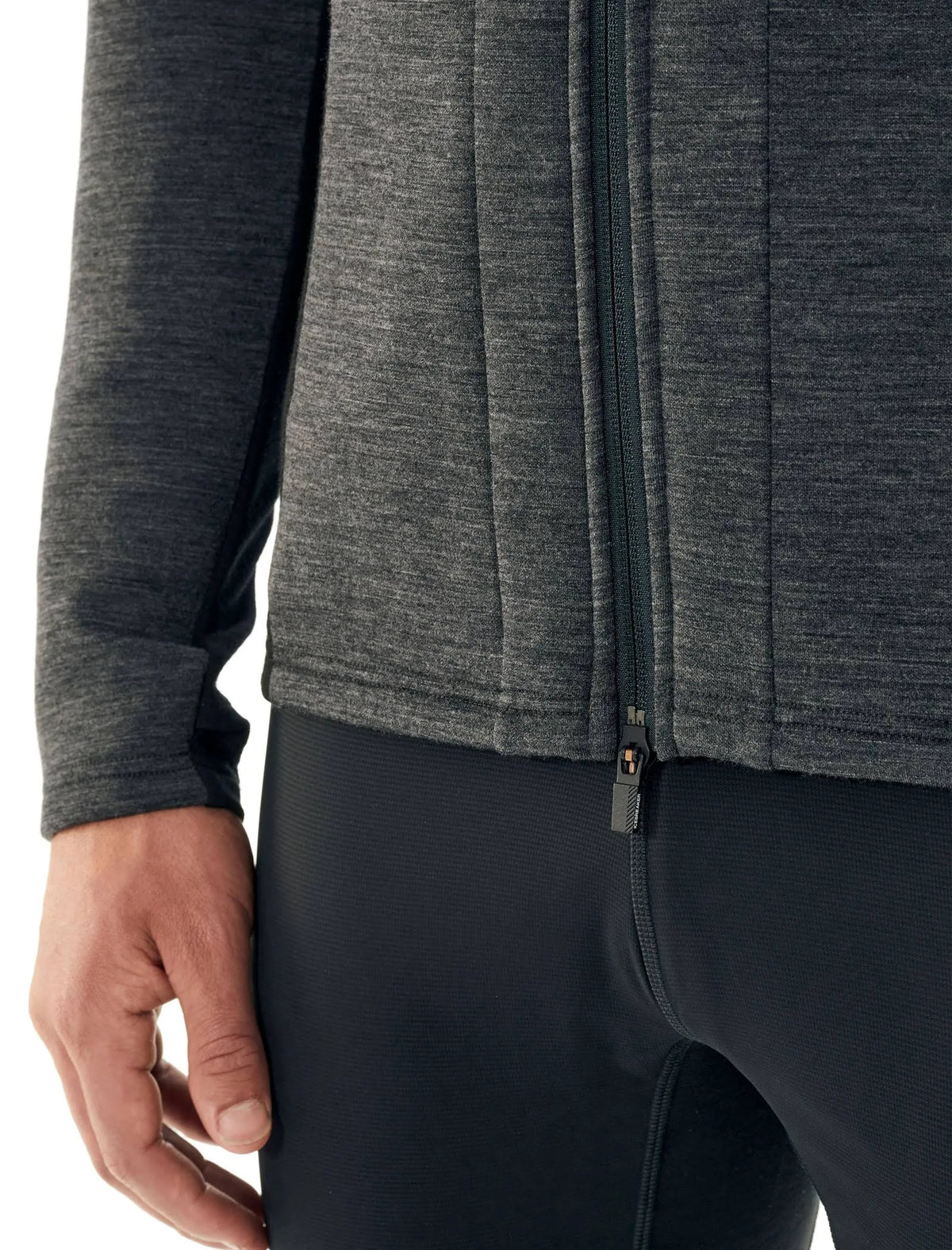 Small Jet Heather Zip Jacket Y9282