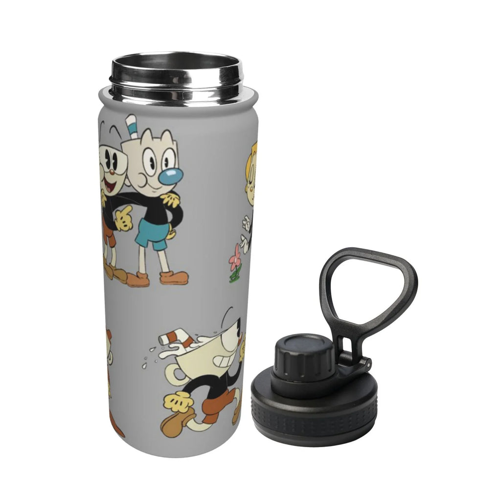 18OZ Stainless Steel Insulated Water Bottle Y67436