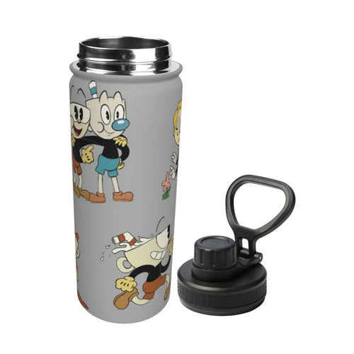 18OZ Stainless Steel Insulated Water Bottle Y67436