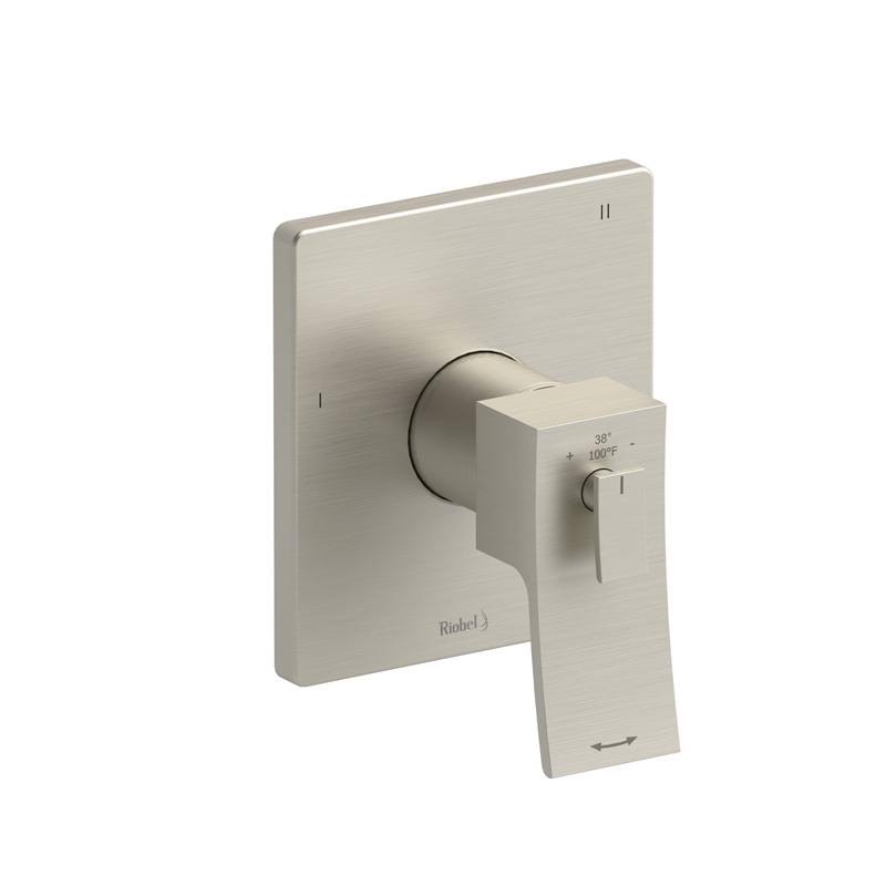 Brushed Nickel Coaxial Valve Trim Q909904