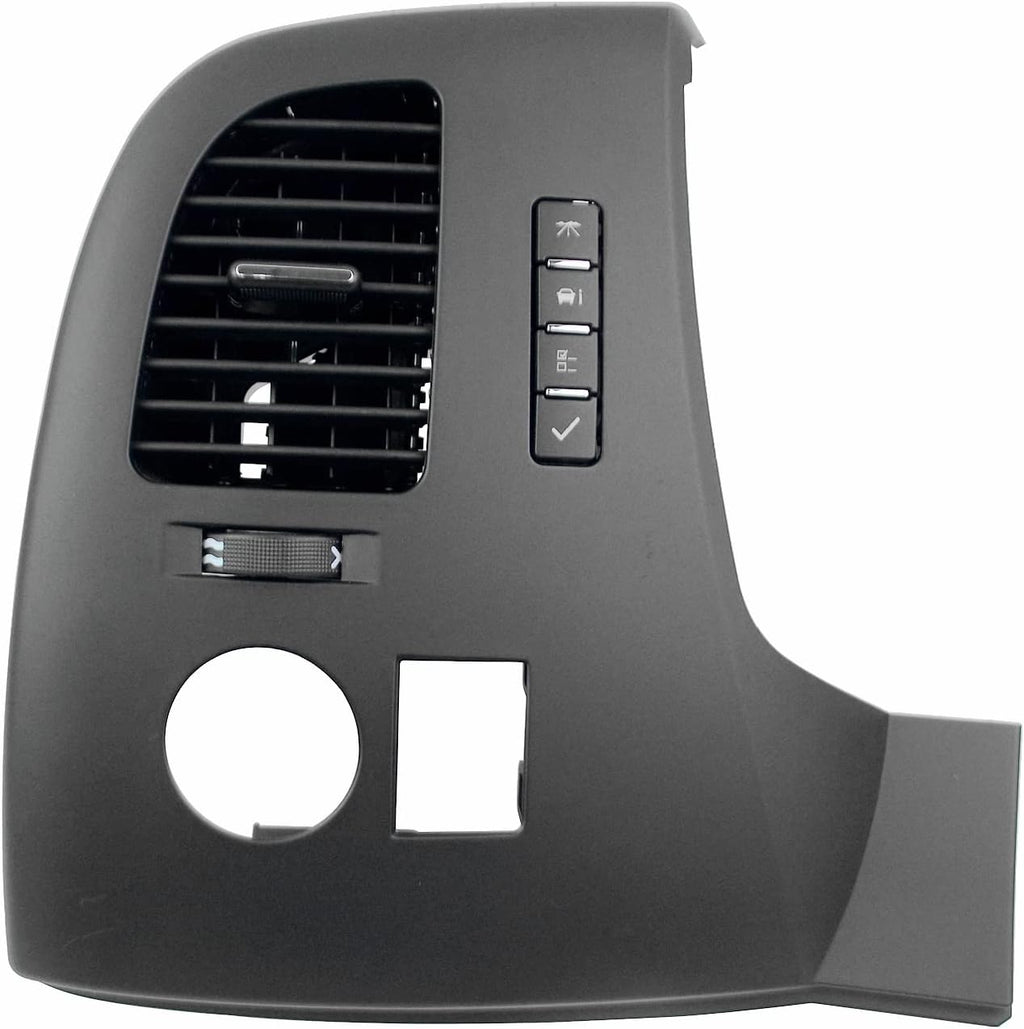 Driver Information Center Control Panel Air Vent Compatible with Chevy Suburban Tahoe Silverado GMC Sierra Yukon XL 1500 2500 3500 HD 2007-2013 Pack of 2 Y6938