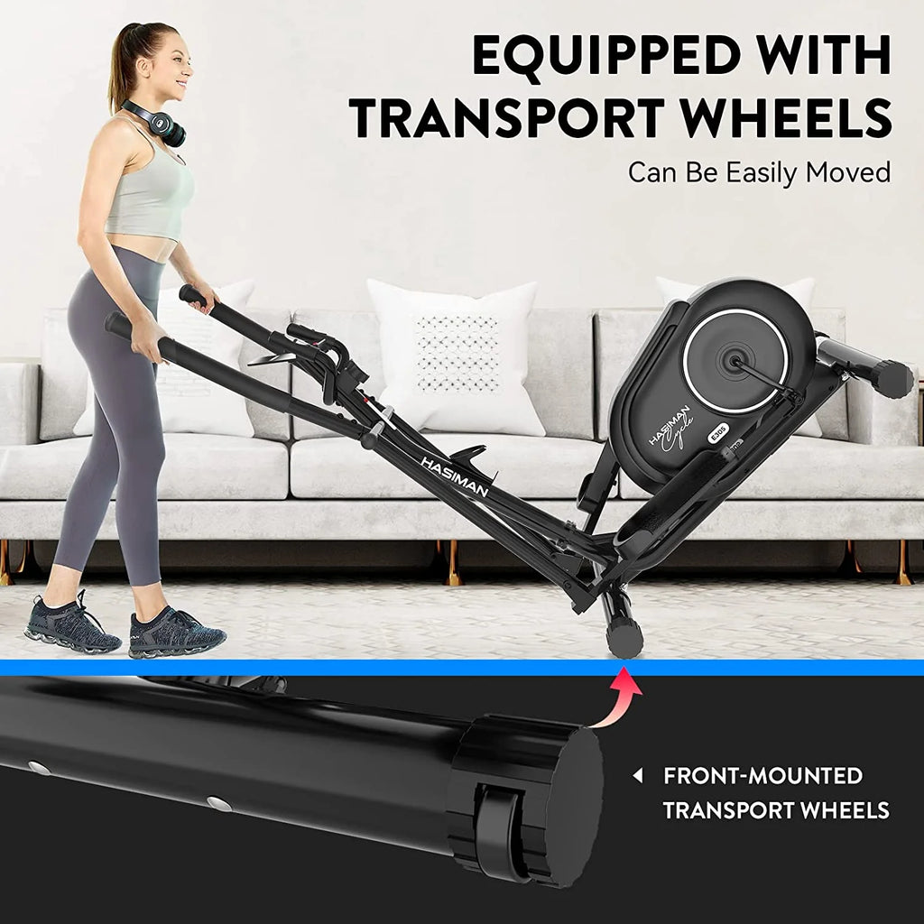 Magnetic Elliptical Exercise Machine with Pulse Rate Grips D675845
