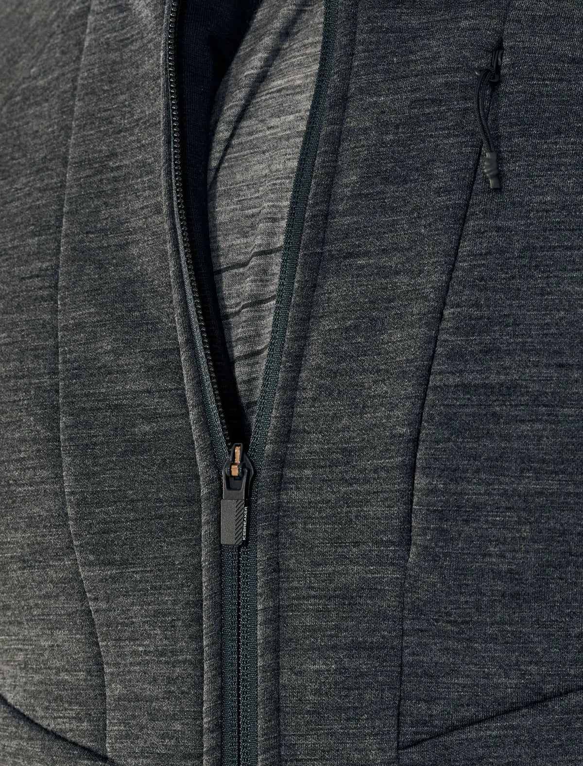 Small Jet Heather Zip Jacket Y9282