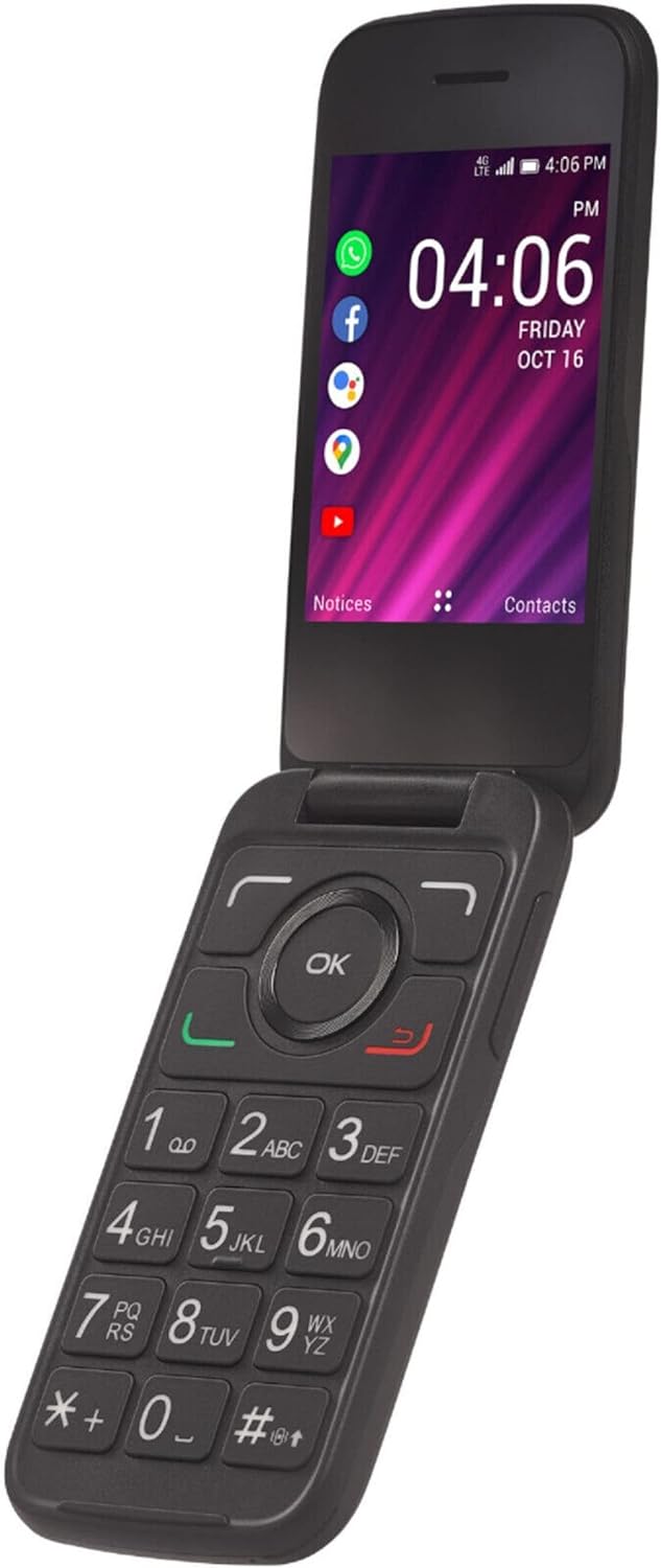 8GB 4G LTE GSM Smart Flip Phone G533087