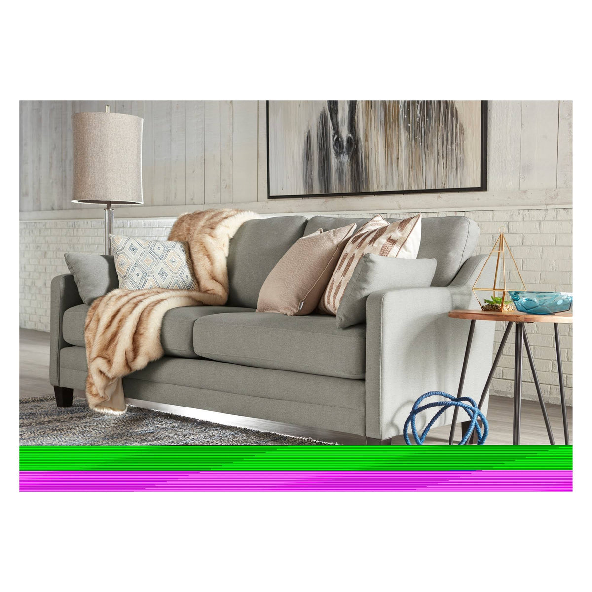 Grey Sofa G9770