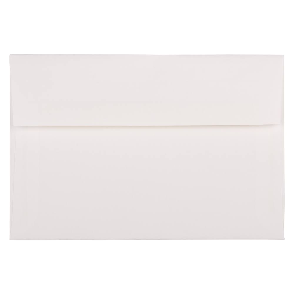 A8 Invitation Envelopes, 5.5 x 8.125, Bright White Wove, 1000/Carton Q55549
