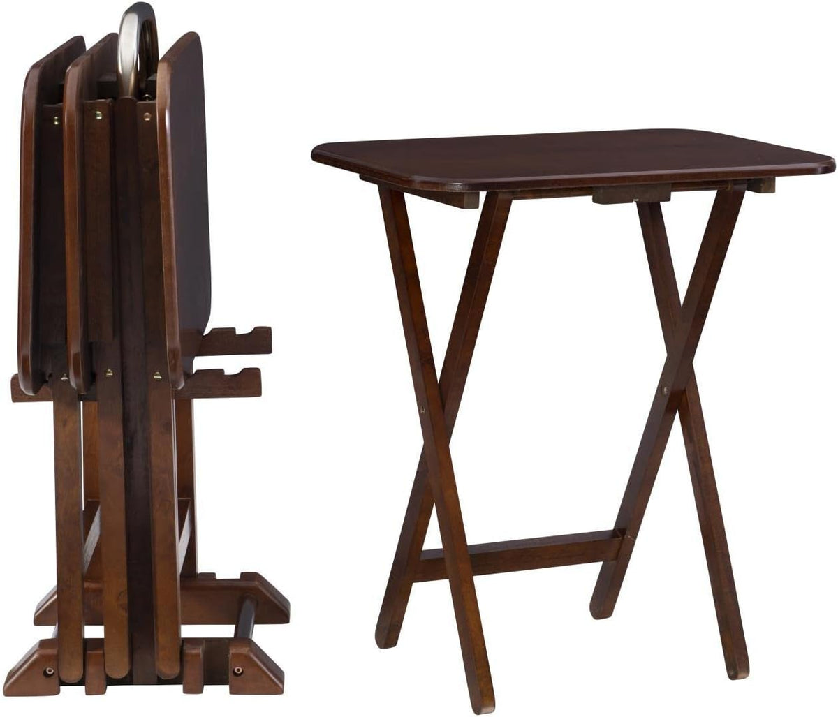 Cherry Tray Tables W38523