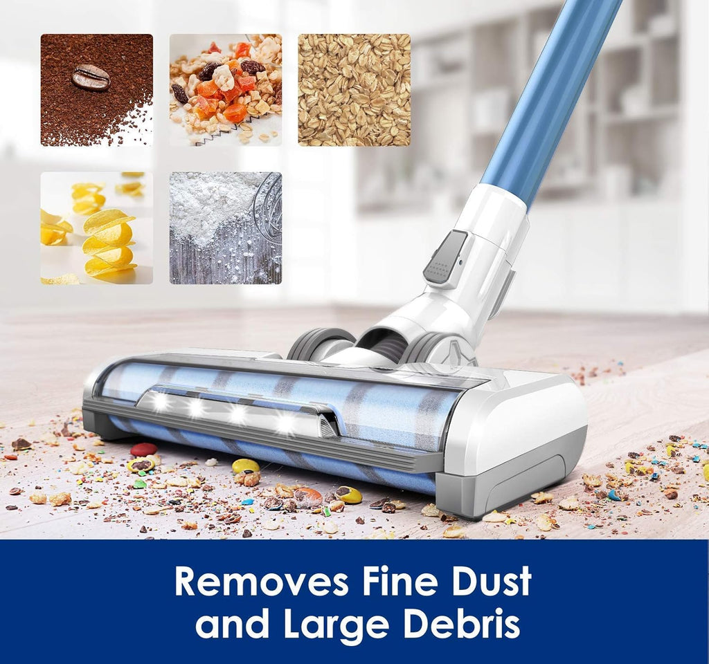 Cordless Vacuum Cleaner with Soft Roller Brush F4855