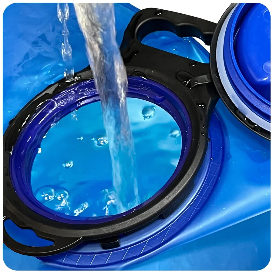 8 Liter Hydration Bladder Water Reservoir with Bite Valve Drinking Tube E3963