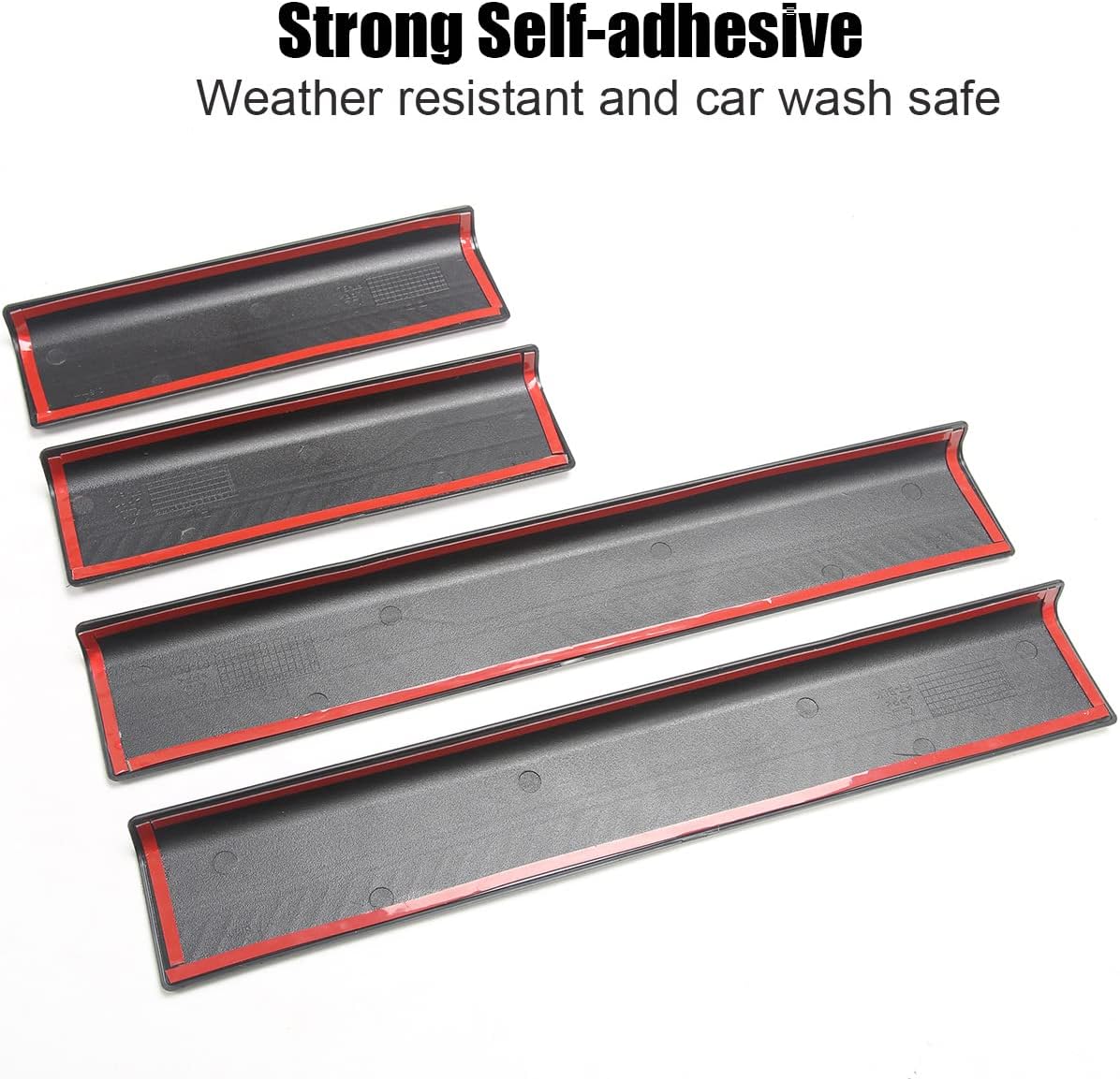 4pcs ABS Car Door Sill Guard Kits for Ford Bronco 2021 2022 X518124