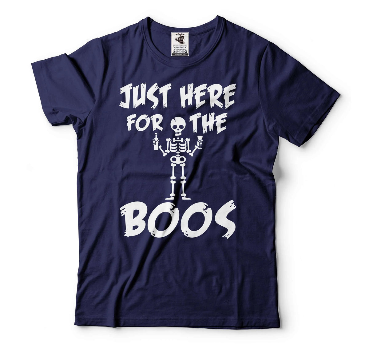 Grey Funny Halloween Skeleton Shirt G4482