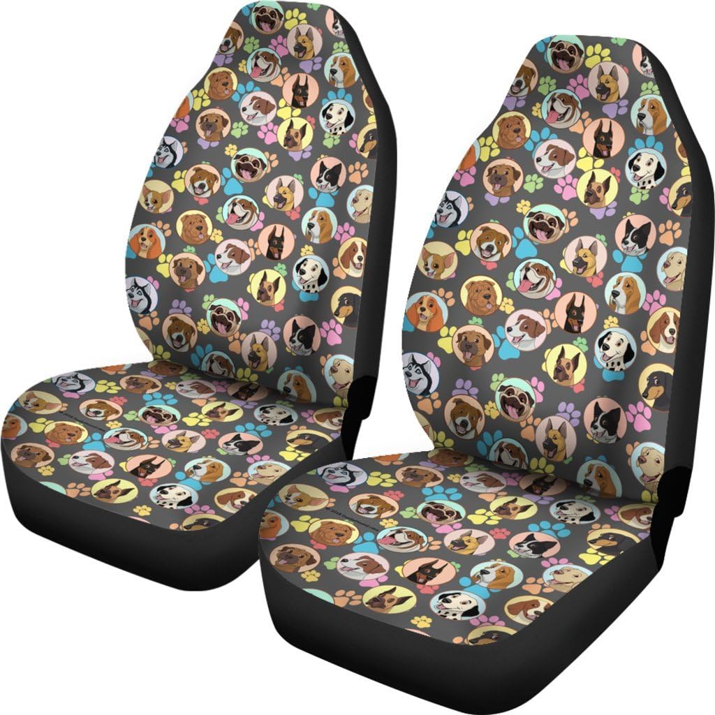 Microfiber Car Seat Covers Set of 2 Z16012