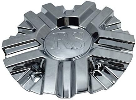 Chrome Wheel Rim Center Cap Pack of 2 L6946