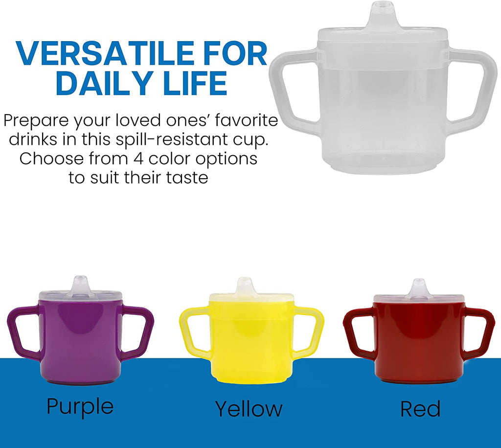 Clear 6 Pack Adult Sippy Cup S848662
