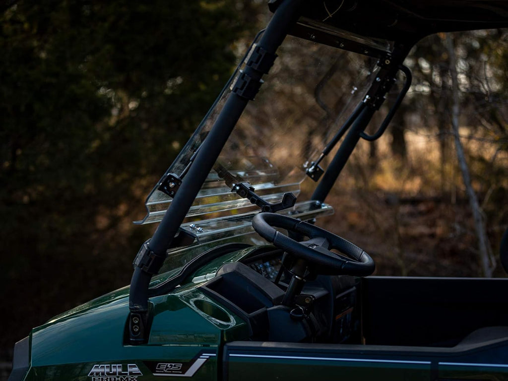 Scratch Resistant 3-1 Flip Windshield for Kawasaki Mule Pro MX D60114