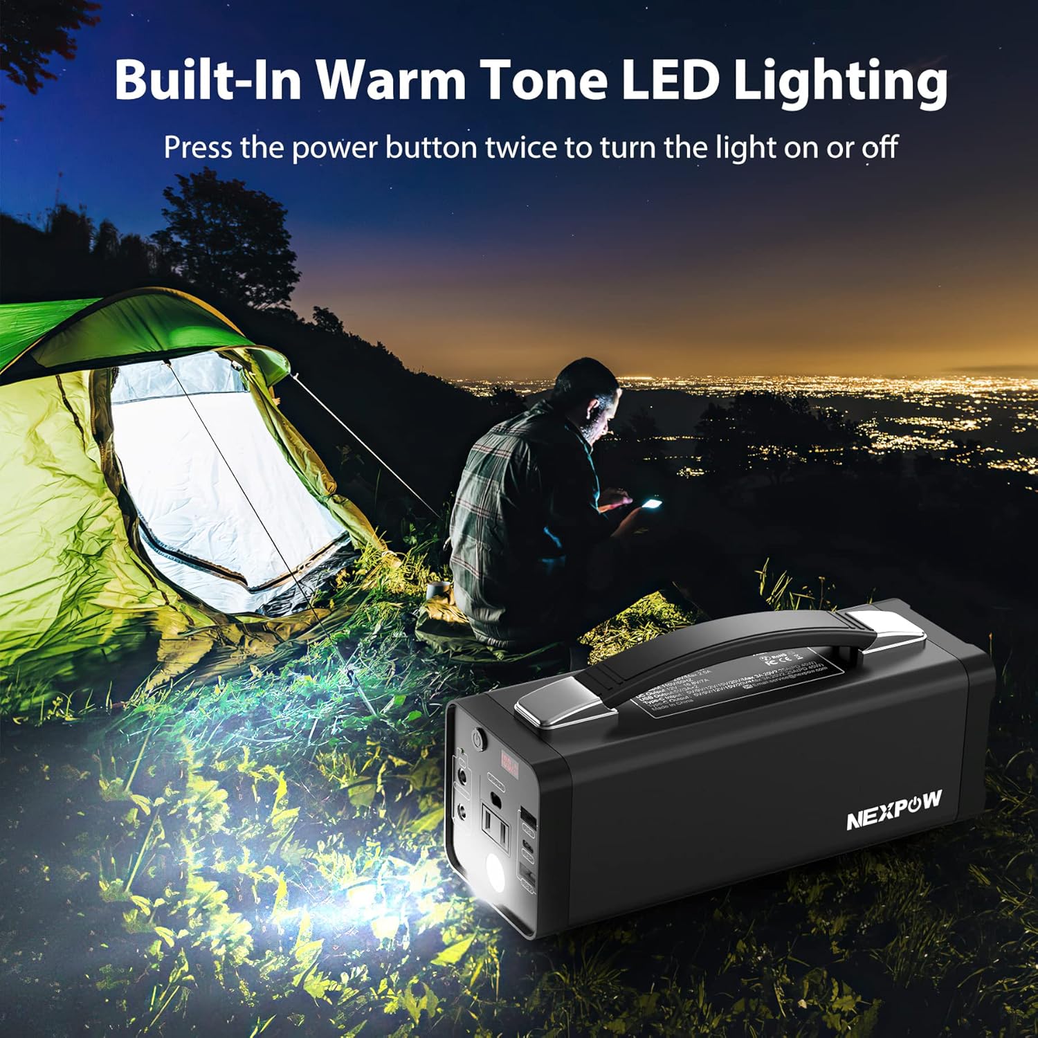 178Wh Portable Power Station with AC Outlet I511