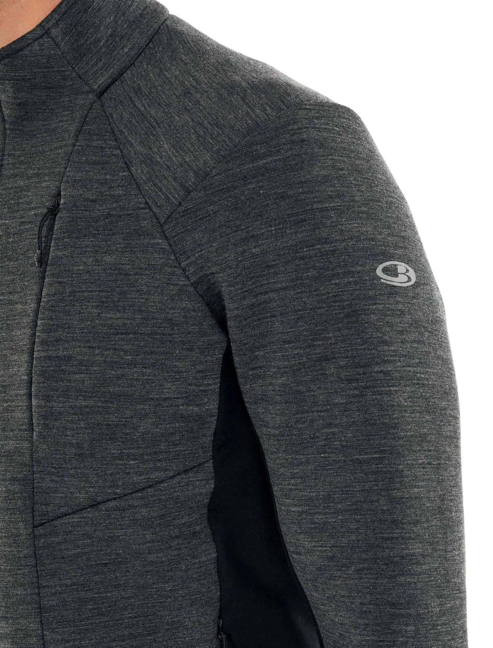 Small Jet Heather Zip Jacket Y9282