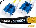 7M OS2 LC LC Fiber Patch Cable Indoor/Outdoor Duplex 9/125 Singlemode Jumper Z293