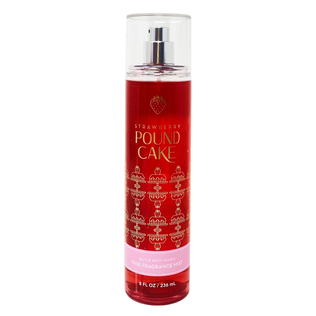 Strawberry Pound Cake 3 Piece Gift Set - Fragrance Mist - Shower Gel - Body Lotion - Full Size M9505