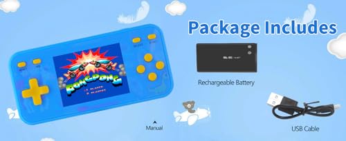Handheld Game Console with 240 Retro Video Games V916497