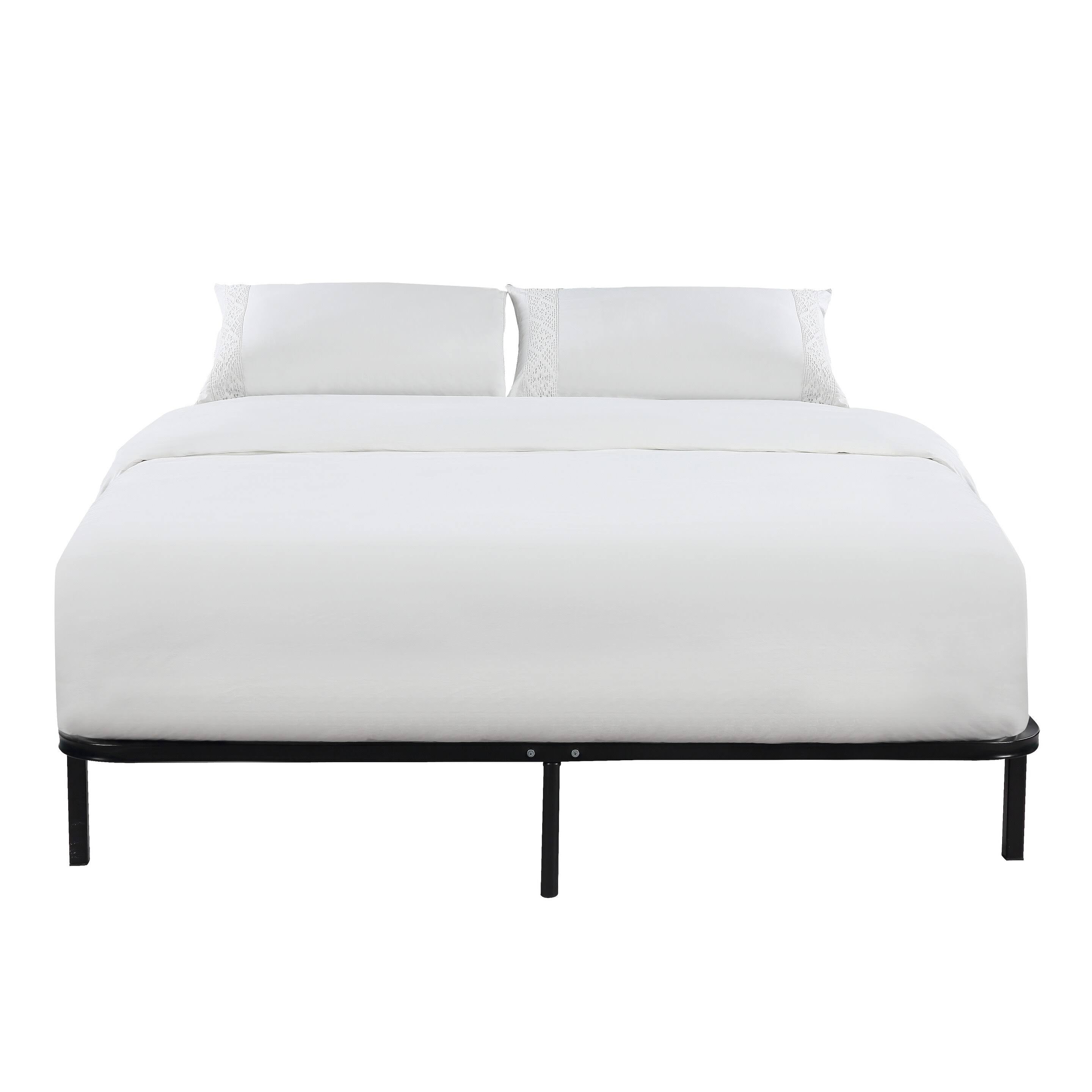 Black Full Bed Frame V81730