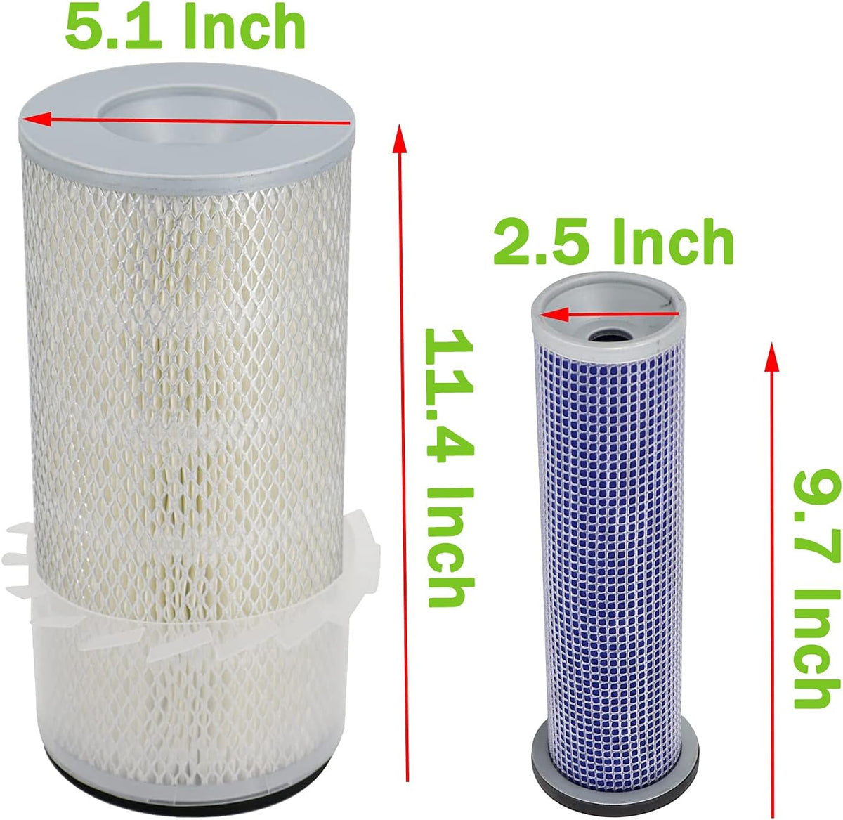 Air Filter Pack of 2 M612