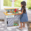 10 Piece Wooden Play Kitchen W22204