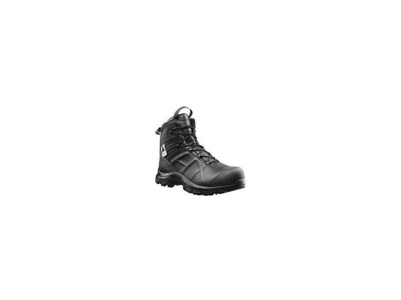 Black Eagle Safety 55 Mid Side Zip Black Size 8 Extra Wide Work Boots A97229
