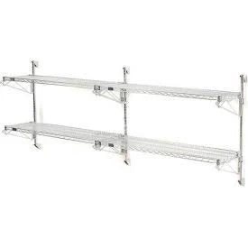 Wall Mount Wire Shelving 2-Shelf Add-On N947