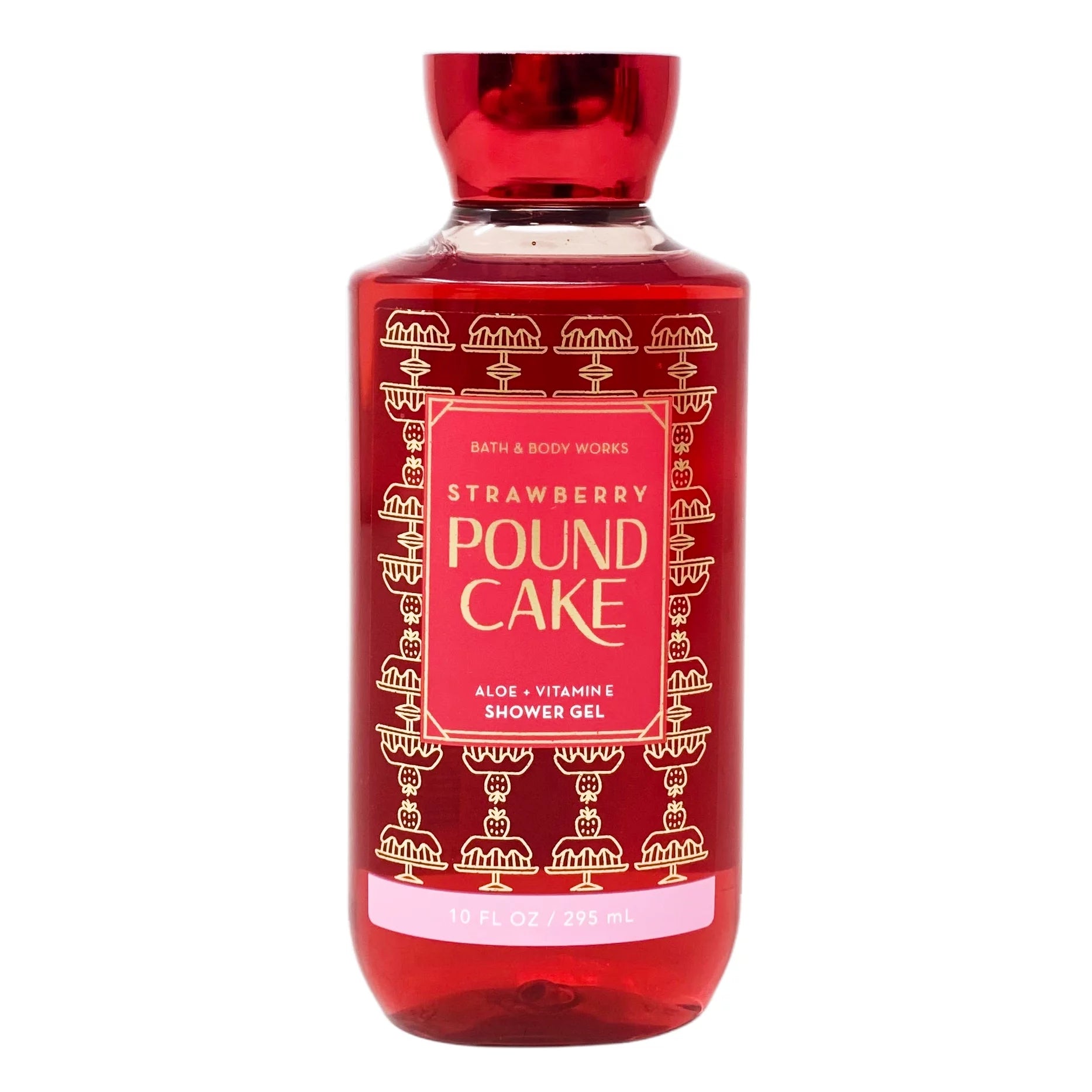 Strawberry Pound Cake 3 Piece Gift Set - Fragrance Mist - Shower Gel - Body Lotion - Full Size M9505