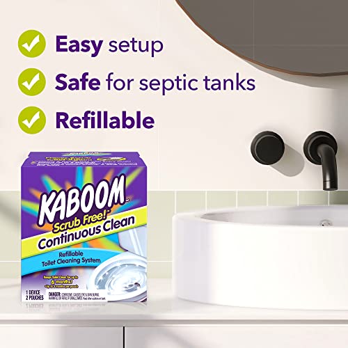 Toilet Bowl Cleaner System with 2 Refills M546397