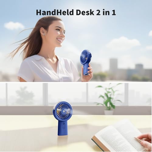 4000mAh Rechargeable Handheld Misting Fan I251
