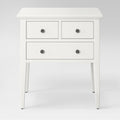 3 Drawer End Table Cream N6536