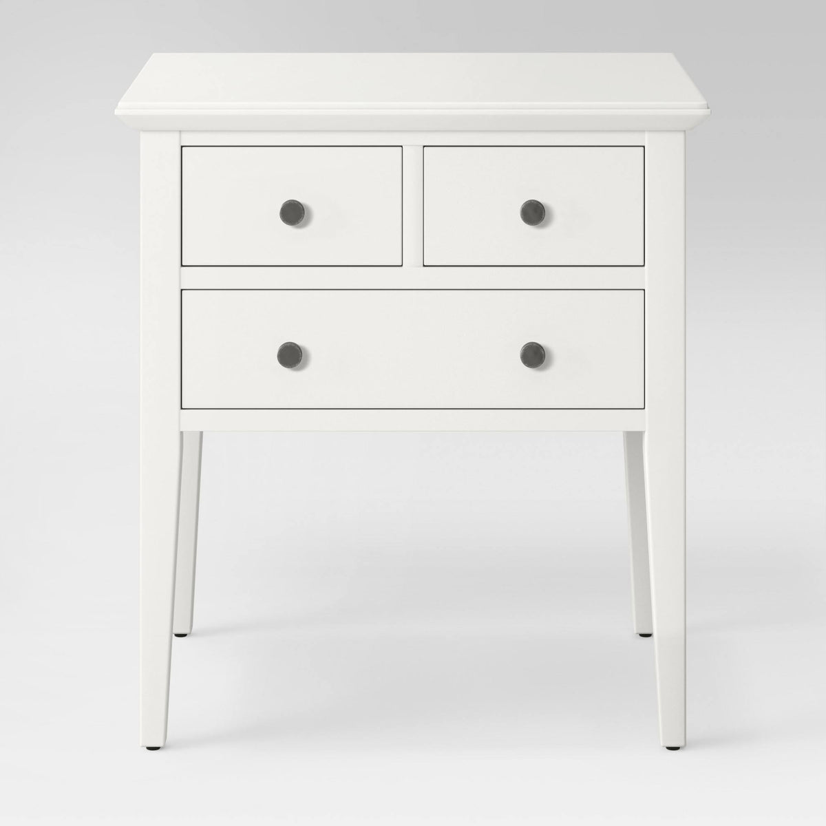3 Drawer End Table Cream N6536