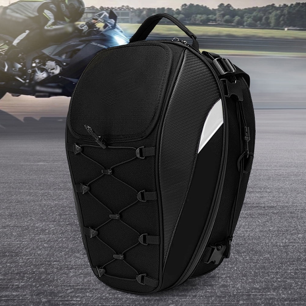 Motorcycle Tail Bag 30L-40L Waterproof Rear Seat Bag Y71612