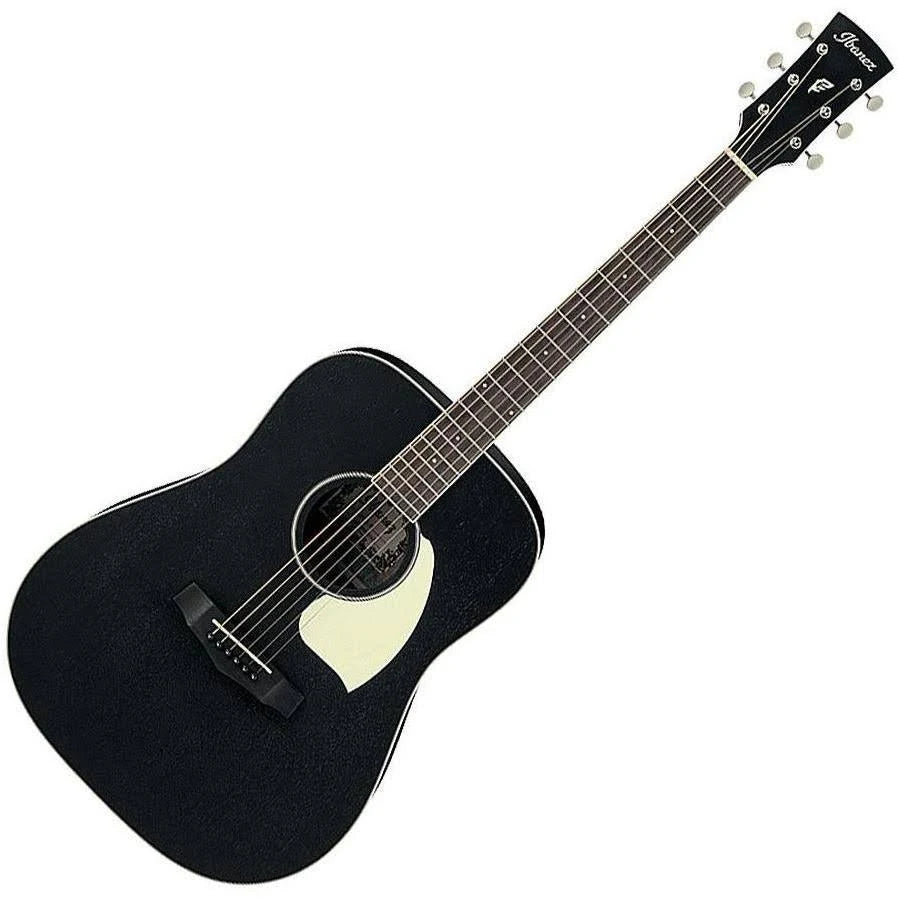 Weathered Black Acoustic Guitar Q7833