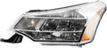 Headlight Assembly for 2008-2011 Ford Focus Halogen Driver Side H373802