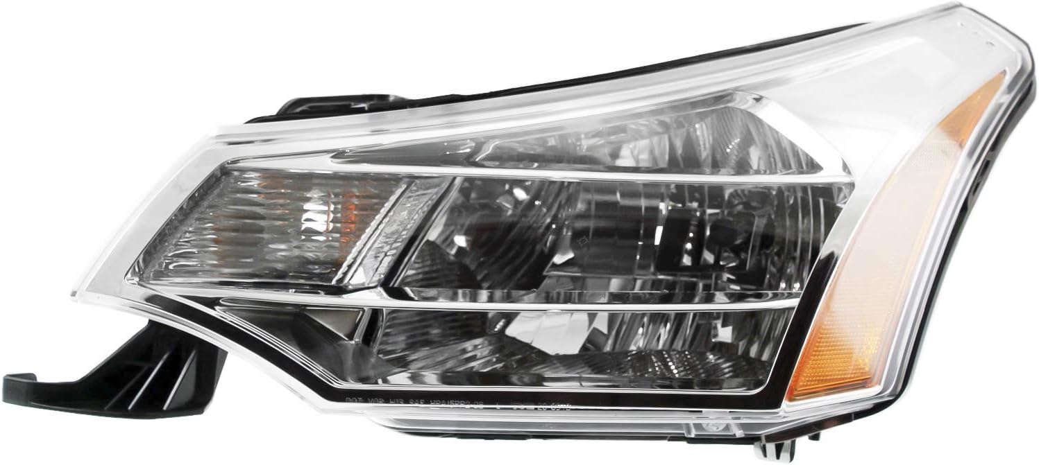 Headlight Assembly for 2008-2011 Ford Focus Halogen Driver Side H373802