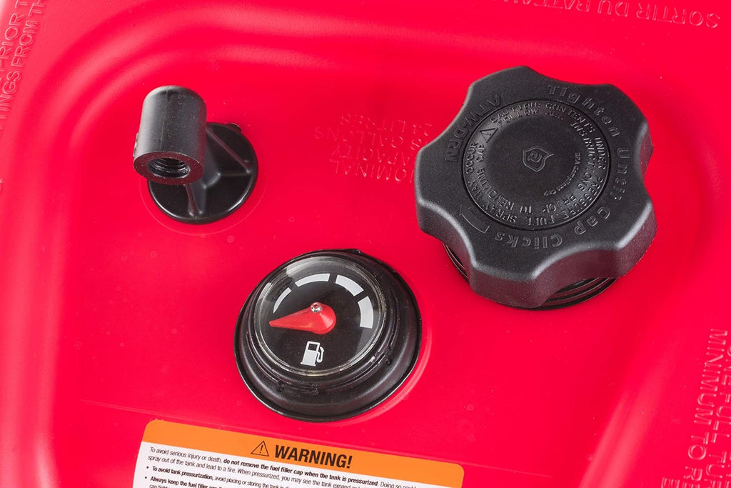 6-Gallon Portable Marine Boat Fuel Tank with Fuel Gauge O7649