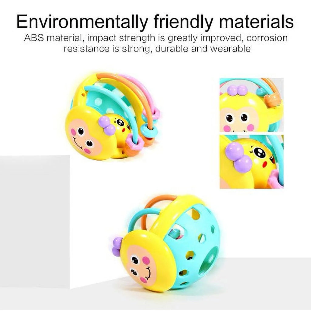 Sensory Teether Toy Silicone Rattle Ball B99928