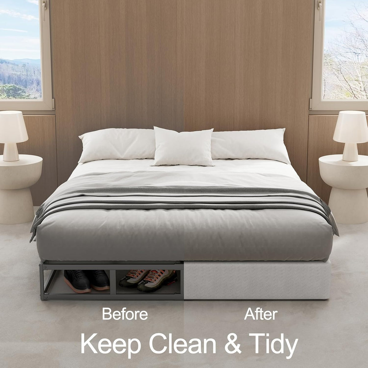9 Inch High Full Box Spring with Fabric Cover C425