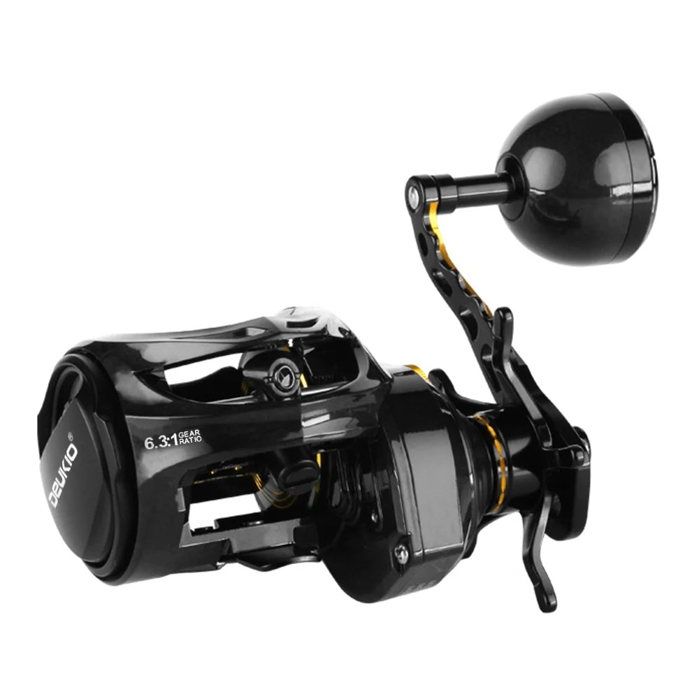 Baitcasting Reel 6+1BB with Carbon Fiber Construction and Magnetic Brake A189520