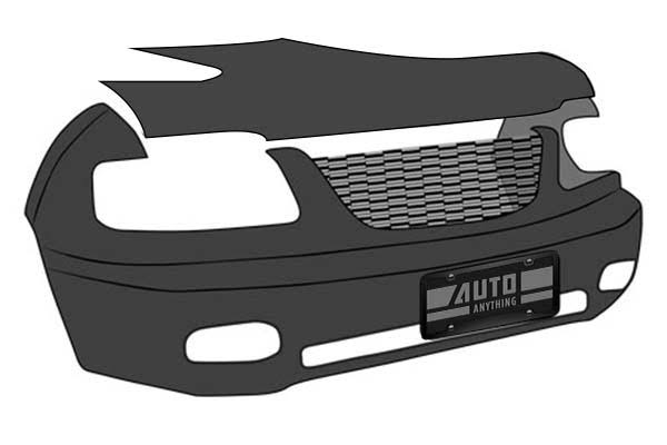 Carbon Fiber Vinyl Full Bra Z7124