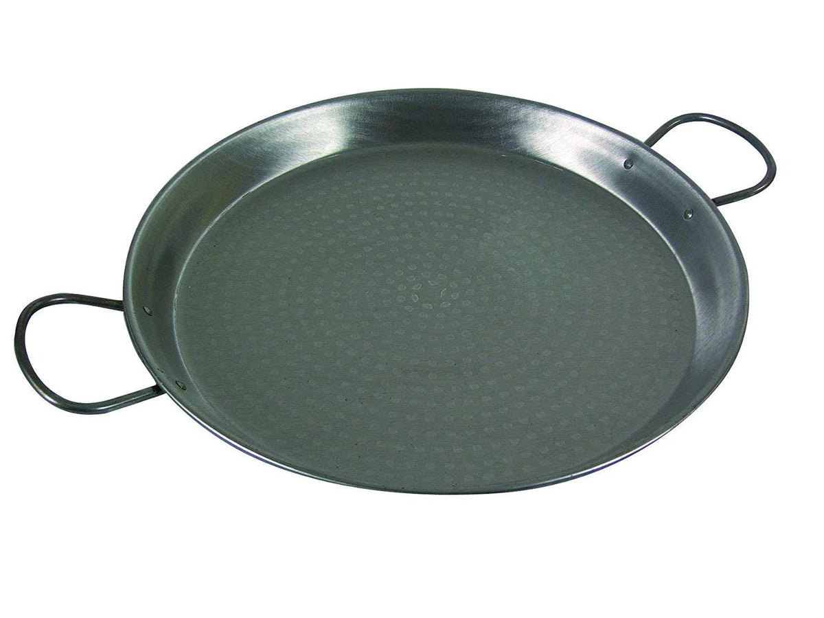 Polished Steel Paella Pan F886026
